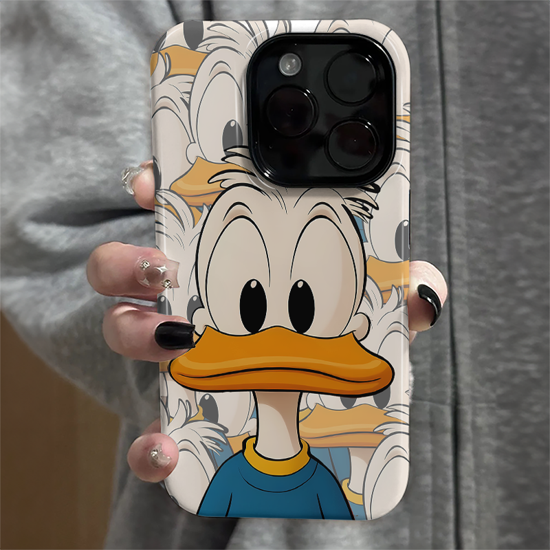 适用苹果15promax手机壳苹果16pro新款iPhone14pro简约iP13女16e卡通12可爱7可达鸭11防摔xsmax套8plus菲林xr,淘宝优惠券,粉丝福利购,淘宝优惠卷