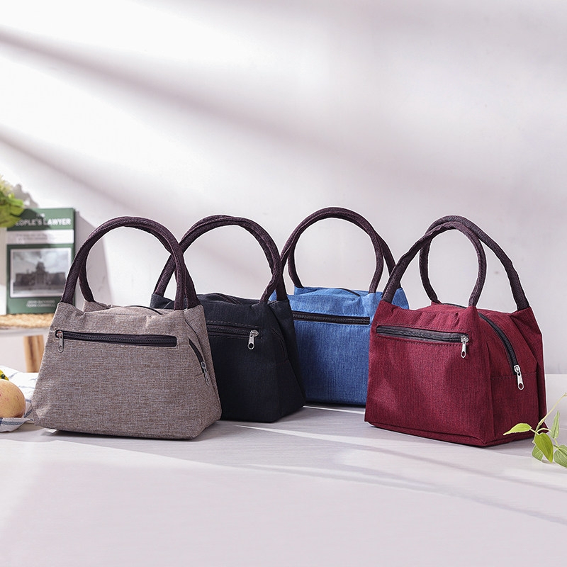 手提包防水饭盒袋便当包妈咪包午餐包手提袋迷你小布包包手拎包,淘宝优惠券,粉丝福利购,淘宝优惠卷