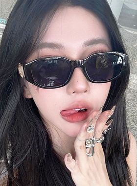 欧美轻奢风高级感女士款墨镜防晒遮阳2025新款眼镜太阳镜防紫外线