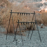 Клиенты горы на открытом воздухе на открытом воздухе Стеллаж дикий лагерь алюминиевый сплав Стент Стент подвесные полки открытые лагеря многопрофессиональные складные полки