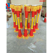 Yao Clan Drum Props Drum Folk Dance Buffalo Leather Adult Children Students Dance Stage Performance Drum 60 cm Long