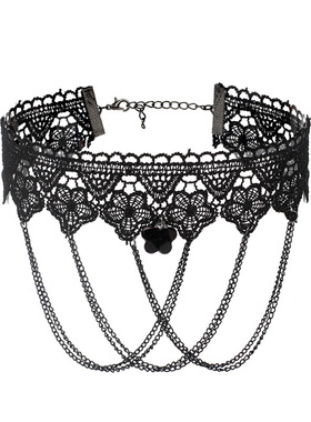 Halloweenmulti-layerlacecollar