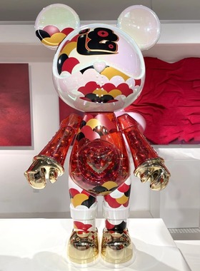 星际熊轻奢客厅装饰品摆件