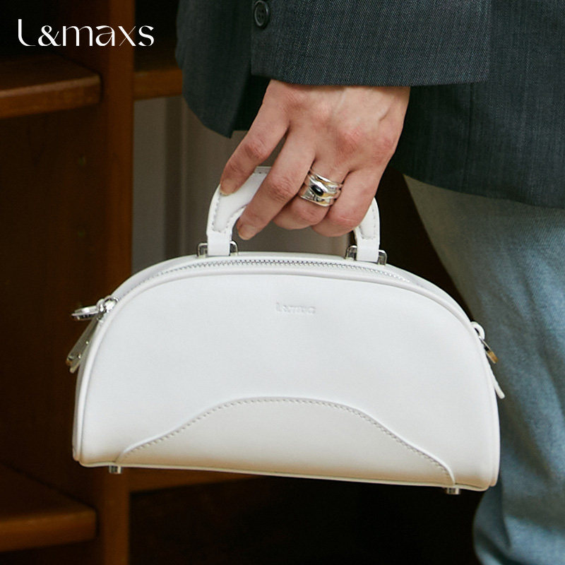 [张艺凡同款]lmaxs情侣款波士顿包 LMAXS女士包袋