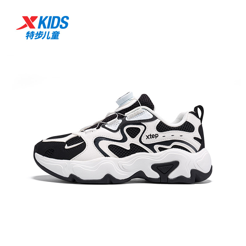 特步童鞋儿童运动鞋女童2025秋季新款大童小鹿休闲鞋675314324005 - 图1