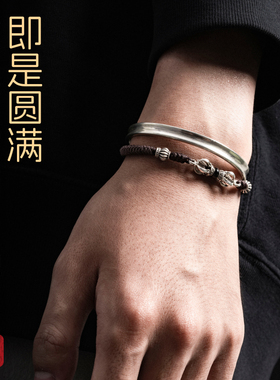 琢匠圆满·金刚杵手绳降魔杵藏式手链国风diy手环百搭情侣饰品