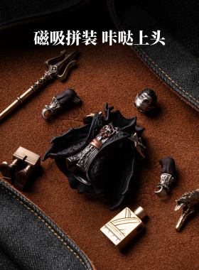 琢匠铜制复古德古拉伯爵桌面摆件