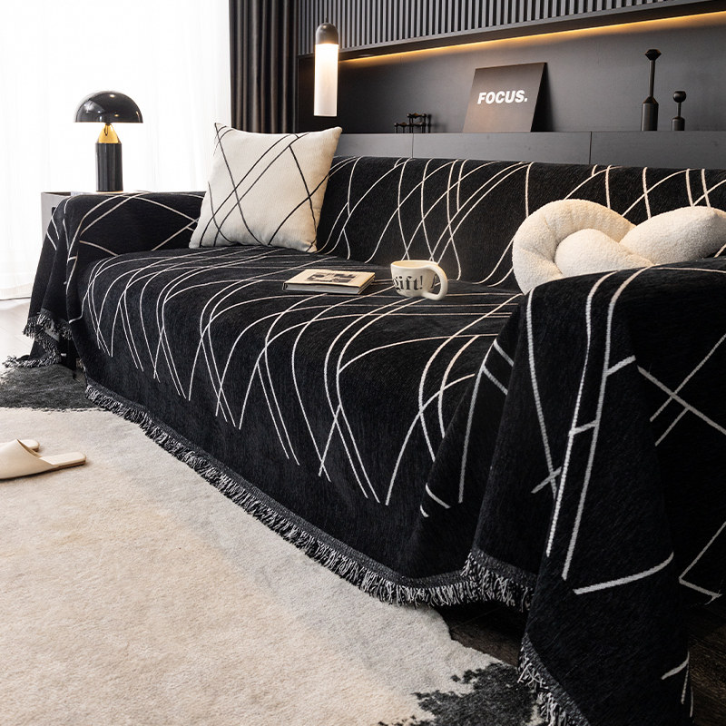 雪尼尔沙发盖布巾沙发坐垫子四季通用沙发套罩防猫抓全盖防滑座垫,淘宝优惠券,粉丝福利购,淘宝优惠卷