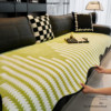 High-end sofa cushion for all seasons 2026 new special-shaped light luxury three-seater and one imperial concubine anti-slip leather sofa cushion