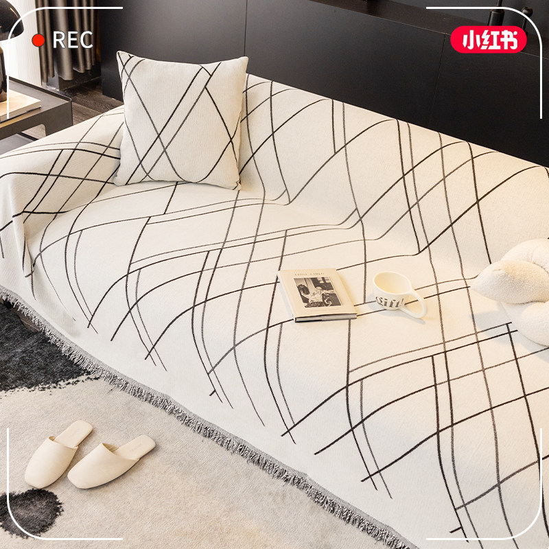 雪尼尔沙发盖布巾沙发坐垫子四季通用沙发套罩防猫抓全盖防滑座垫,淘宝优惠券,粉丝福利购,淘宝优惠卷