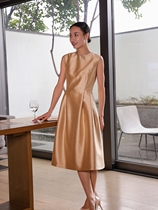 THE EASE comfort (Roman holiday) 47% mulberry silk 53 wool all season with silk sweater dress
