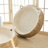 Rabbit scratching board, rabbit sisal claw grinding nest toy, boredom relief artifact, grinding teeth and biting guinea pig sleeping nest, small pet special