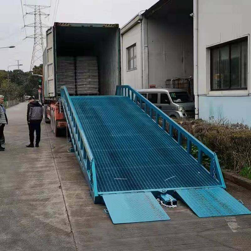 电动升降移动式登车桥进出货柜装卸货物叉车坡道桥集装箱卸货平台,淘宝优惠券,粉丝福利购,淘宝优惠卷