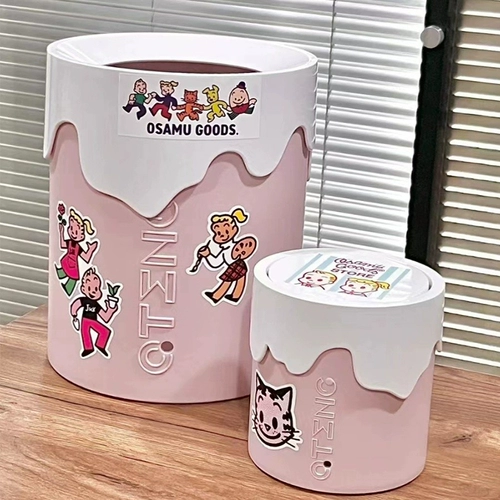 Наклейка, мусорное ведро для домашнего использования для гостиной, вместительная и большая высококачественная настольная салфетка для лица, коллекция 2023