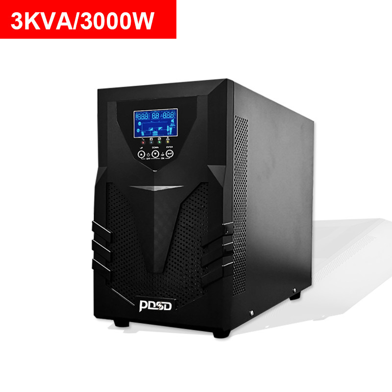 服务器电脑C3KS 在线式UPS不间断电源3KVA3000W长延时1小时套餐