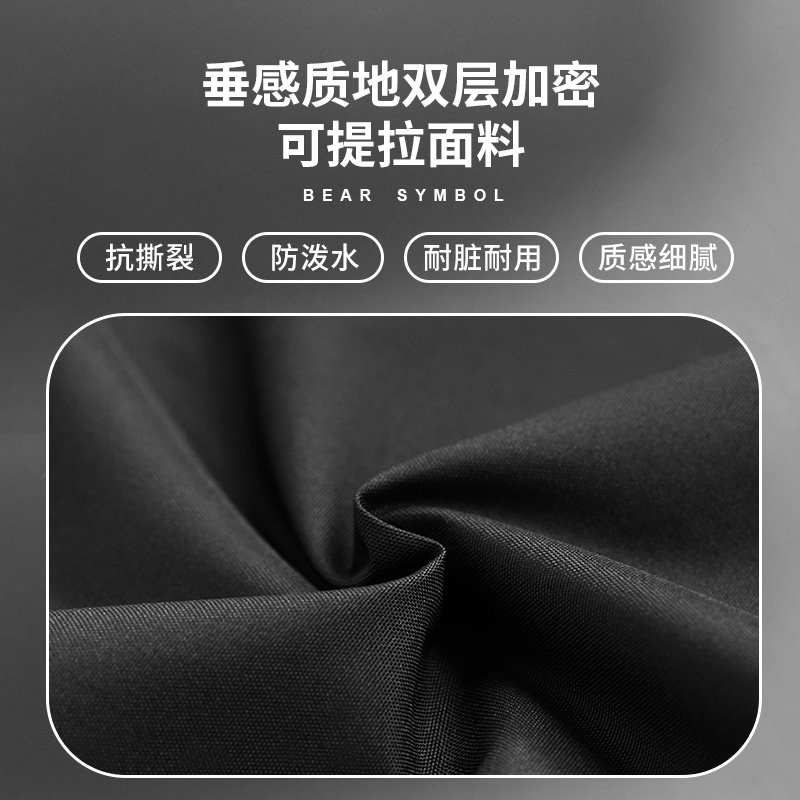 森博熊遛娃专用车户外折叠露营车野营拖车超大儿童小推车摆摊桌板
