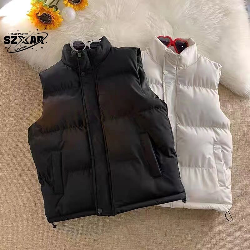 马甲男冬季新款帅气面包服港风宽松立领马夹潮流ins百搭无袖外套,淘宝优惠券,粉丝福利购,淘宝优惠卷