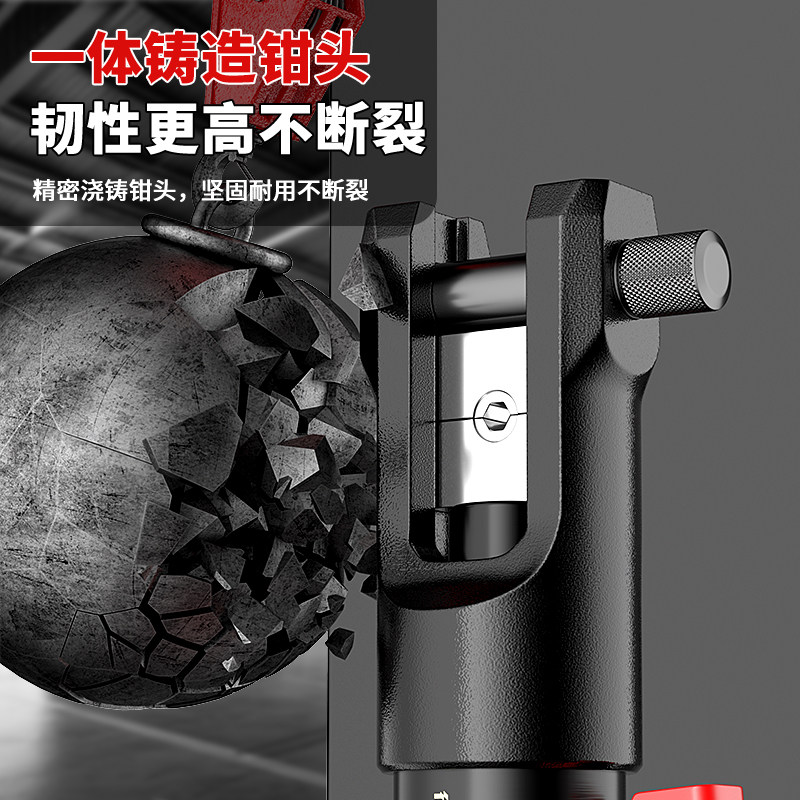 德力西电气液压钳接线端子压线钳电工专用铜鼻子手动夹线压接钳子,淘宝优惠券,粉丝福利购,淘宝优惠卷