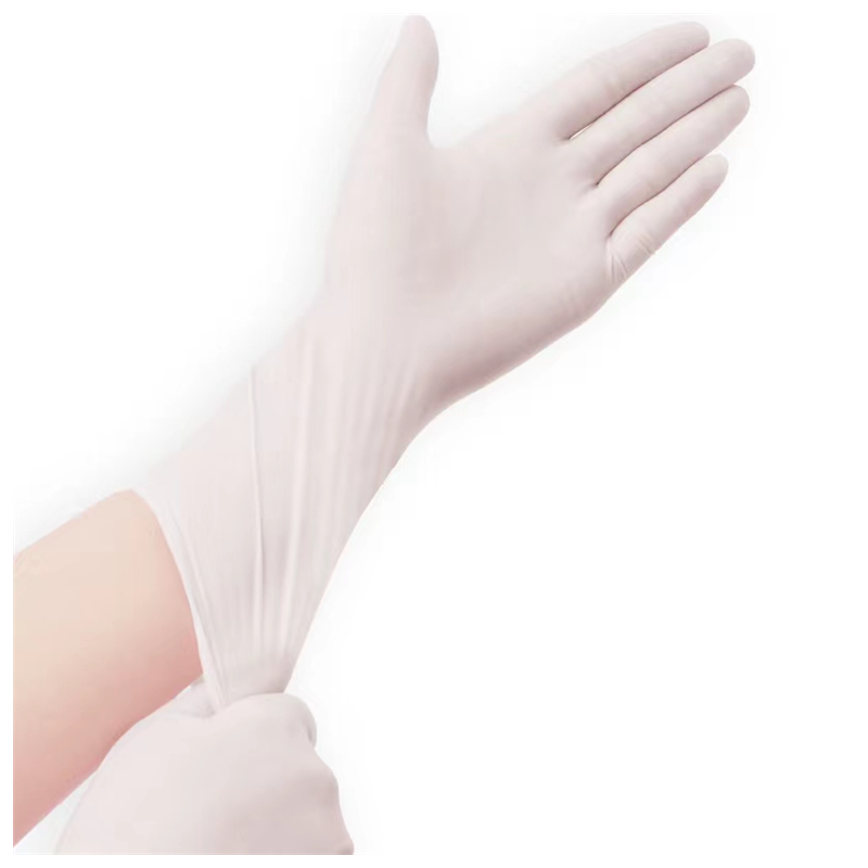 秉秀丁腈手套耐用型食品丁晴家务洗碗丁睛乳胶橡胶手套防滑12英寸