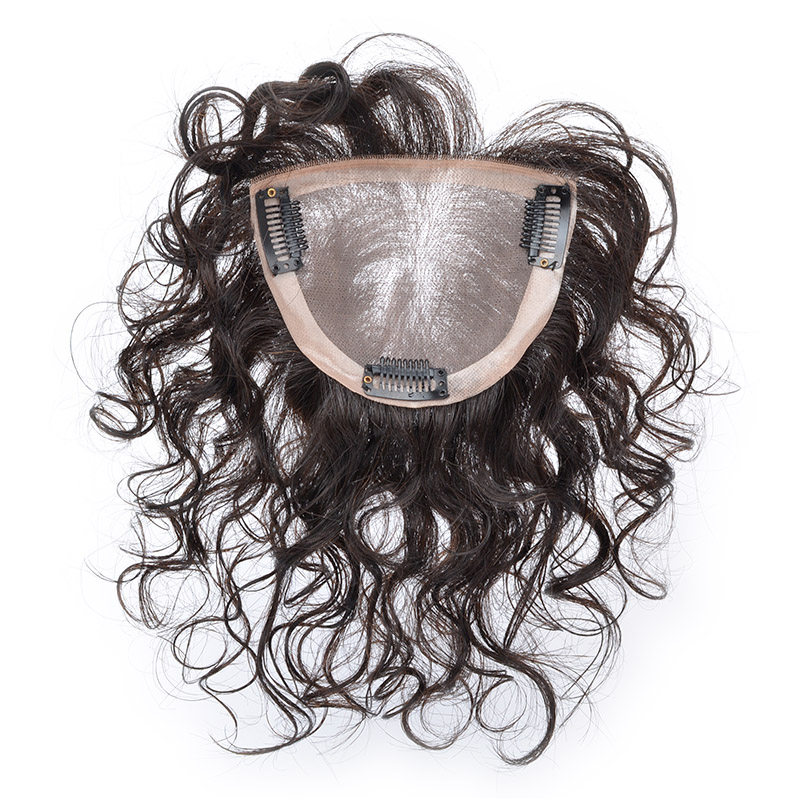 卷发假发片轻薄真发遮盖白发蓬松增发量中老年妈妈发头顶补发片女,淘宝优惠券,粉丝福利购,淘宝优惠卷