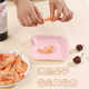 Square paper disposable no-cleaning and bone spitting disc environmentally friendly