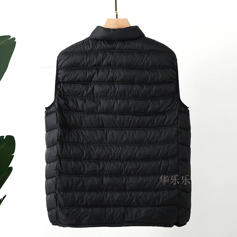 秋冬季马甲男士2024轻薄夹棉背心宽松大码坎肩中青年保暖加厚马夹,淘宝优惠券,粉丝福利购,淘宝优惠卷