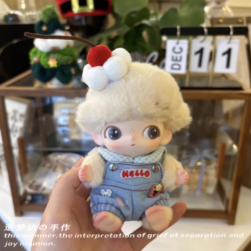 泡泡玛特dimoo新生日记羽毛球娃衣蓝色粉色搪胶玩偶挂件衣服配饰 - 图2