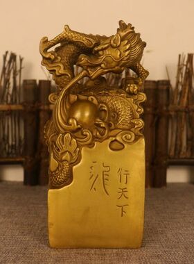 摆件通用济凯黄铜中式