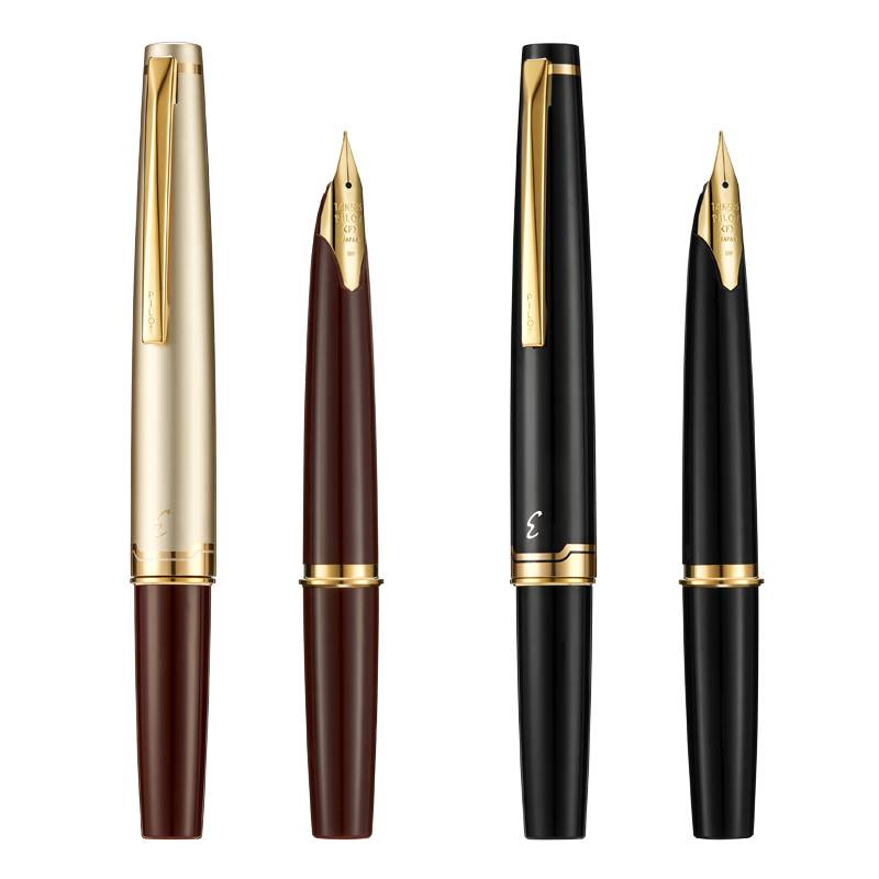 日本Elite95s复刻限量款商务办公用送礼14K金笔口袋钢笔 - 图3