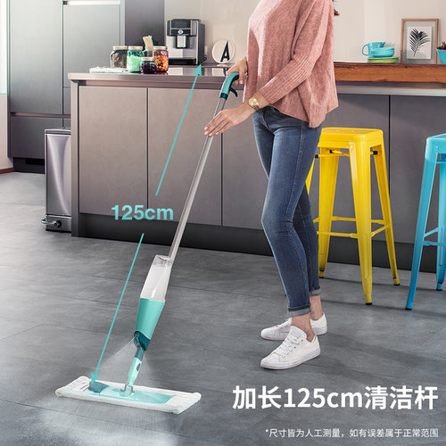 Leifheit利菲德国喷雾平板拖把除菌消毒干湿两用家用一拖净拖地 - 图2