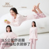 Yingshi girl's pajamas girls pure cotton home clothes set