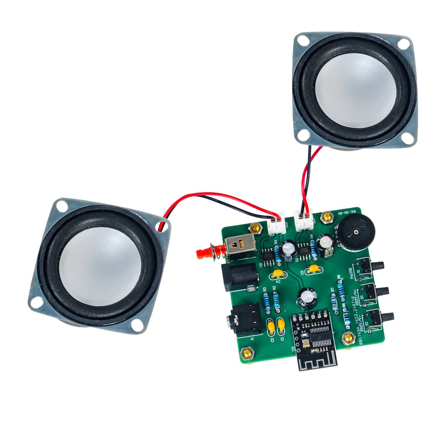 双声道蓝牙音箱立体功放音响电子产品组装DIY制作焊接练习套件,淘宝优惠券,粉丝福利购,淘宝优惠卷