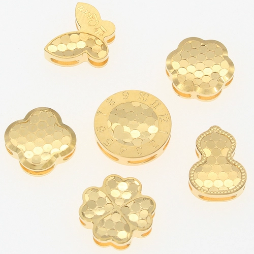 Аксессуар, подвеска, серебро 925 пробы, четырехлистный клевер