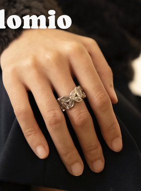 flomio马眼锆石开口戒指