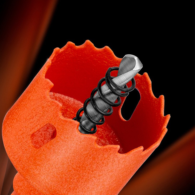 开孔器木工双金属套装石膏板塑料打孔铁皮75mm筒灯PVC扩孔钻头7.5 - 图1