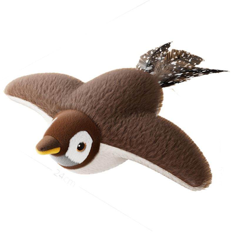 爆款电动小鸟猫玩具小鸟叫声仿真玩具猫咪狩猎玩自嗨逗猫棒宠物用,淘宝优惠券,粉丝福利购,淘宝优惠卷