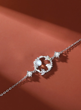 S925兔子手链女生款高级感