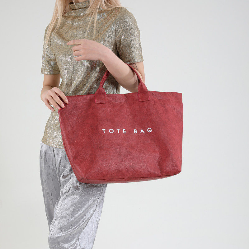 美式杜邦纸托特包女包包2025新款潮小仙女风单肩包大容量购物袋包,淘宝优惠券,粉丝福利购,淘宝优惠卷