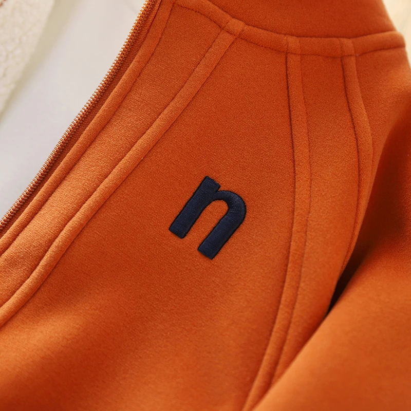 男童冬季加绒外套棒球服中大童儿童酷帅防风加厚保暖运动上衣夹克 - 图2