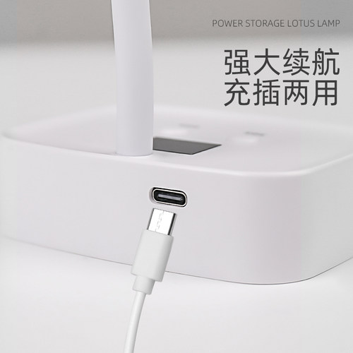 感应莲花灯指甲烤灯速干光疗机美甲店专用小型用紫外线灯照穿戴甲 - 图2