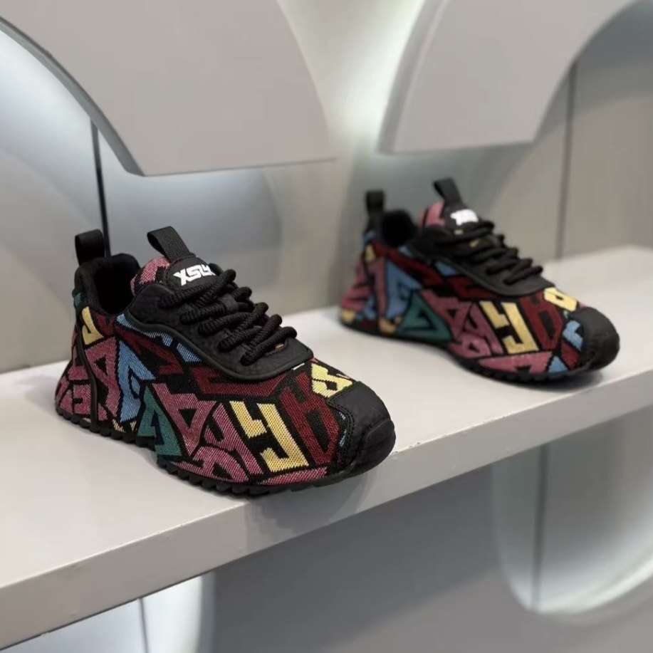 时尚男鞋2026早春新款增高老爹鞋青年个性潮流布面刺绣防滑阿甘鞋,淘宝优惠券,粉丝福利购,淘宝优惠卷