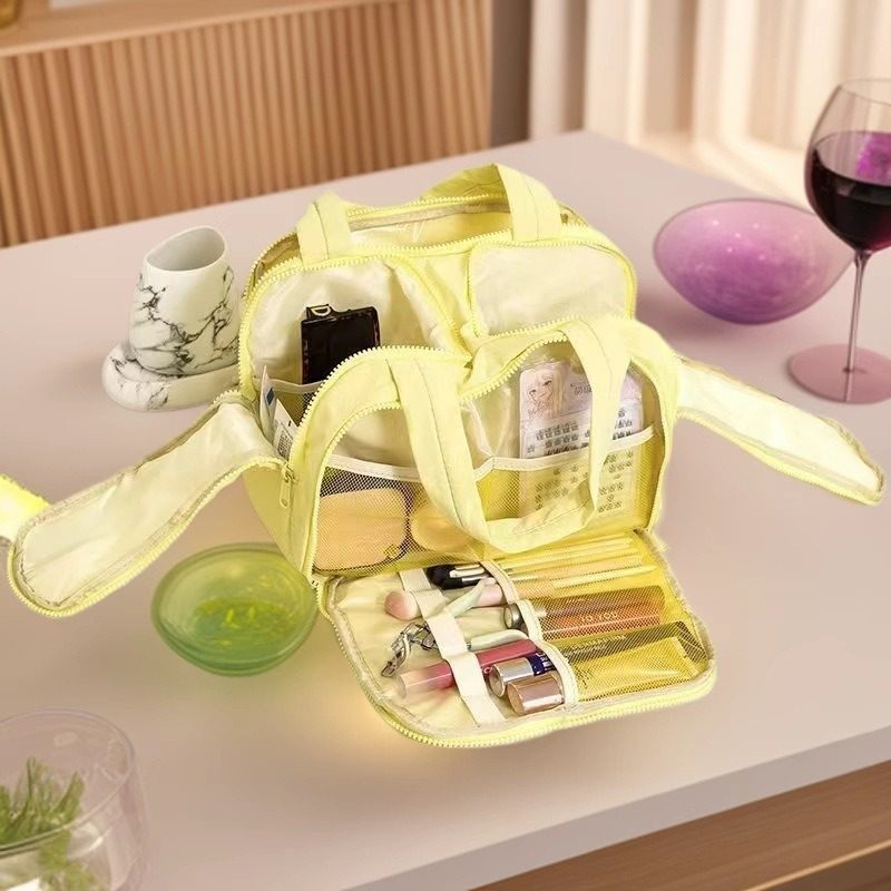 高品质化妆品收纳包新品女士便携式手提袋高端化妆包大容量休闲,淘宝优惠券,粉丝福利购,淘宝优惠卷