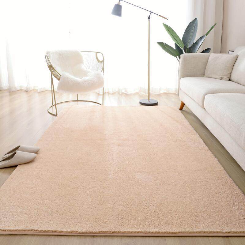 客厅免洗地毯儿童房新款防猫纯色卧室奶油床边摄影棚榻榻米婚房茶,淘宝优惠券,粉丝福利购,淘宝优惠卷