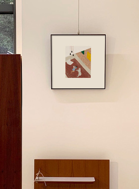 森语时光 北欧小众风景文艺客厅静物挂画现代简约人物餐厅装饰画