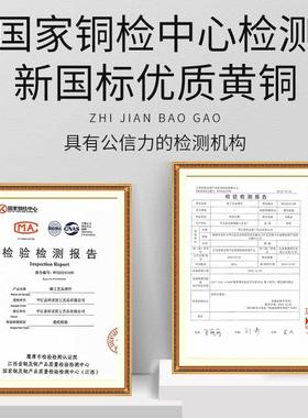 开口铜葫芦客厅摆件天医铜胡芦黄铜开盖空心八卦葫芦玄关大号