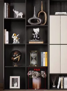 2024新款书柜摆件轻奢高档客厅家居酒柜装饰品摆件办公室工艺品