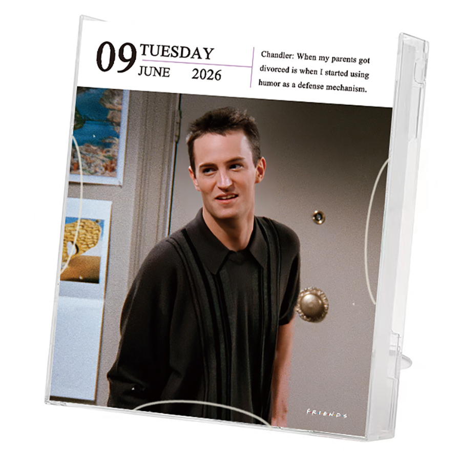 FriendsForever老友记周边2026年限定画廊日历英文新年礼物 - 图1