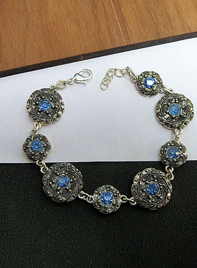 潮牌合金金属女孤品项链耳饰