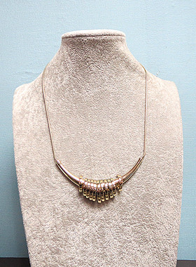 潮牌合金镀金女孤品项链