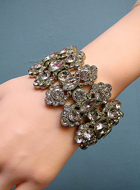 潮牌欧美女镀金孤品手链